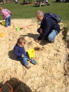 Grandad builds another tunnel...